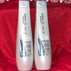 BIOLAGE Advanced Keratindose Conditioner Pro Keratin Silk 13.5 oz Lot of 2